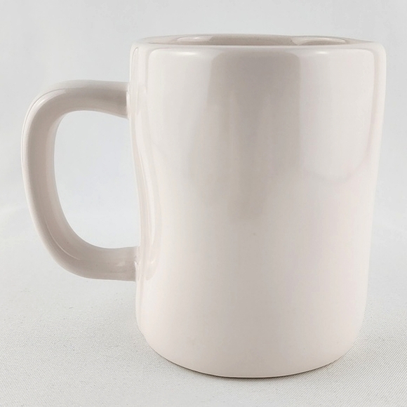 ⭐️2/ $50⭐️ Rae Dunn Artisan Collection White Mug FLOWER CHILD Large Letters - Picture 4 of 10